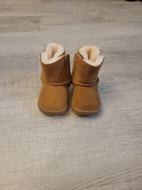 UGG Kids Mini Shearling Boots - Chestnut